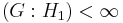 (G:H_1)<\infty
