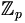 {\mathbb Z}_p