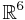 \mathbb{R}^6