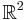 {\mathbb R}^2