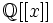 {\mathbb Q}[[x]]